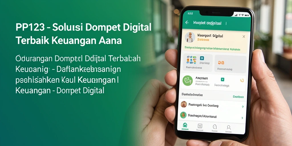 Antarmuka pengguna yang bersih dan fungsional dari PP123.